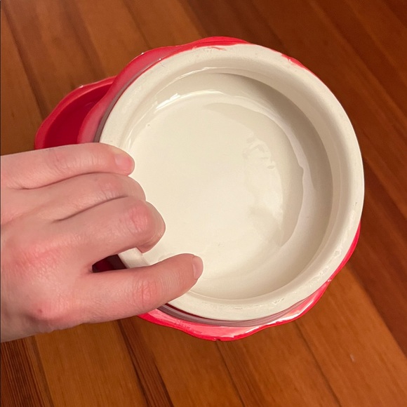 Red Tomato Ceramic Container - Picture 5 of 9